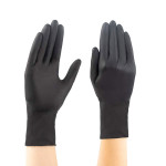 Safe Heal- Black Nitrile Disposable Gloves- FDA Approved (1000 count)